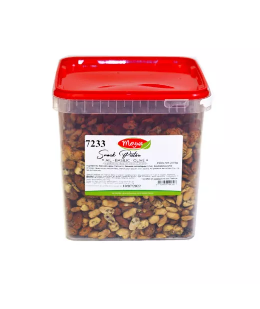 SNACK APERITIF - Snack Pistou - Ail Basilic Olive - 2.5KG